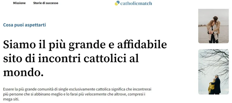 Catholicmatch lapp di incontri per cattolici 