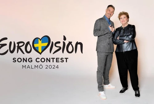 Eurovision Song Contest coppia MaionchiCorsi bissa la conduzione