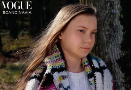 La modella che non ti aspetti Greta Thunberg sulla copertina di Vogue Ecco cosa penso della moda