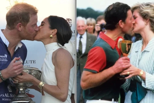 Harry e Meghan come Diana e Carlo e quel bacio che rivive dopo trentanove anni