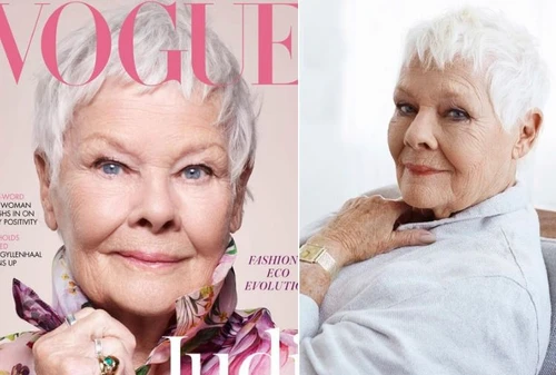 Judi Dench da record a 85 anni sulla copertina di Vogue