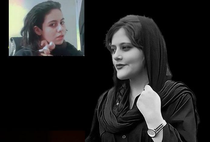 morte amini iran in fiamme donne bruciano velo raisi rifiuta intervista