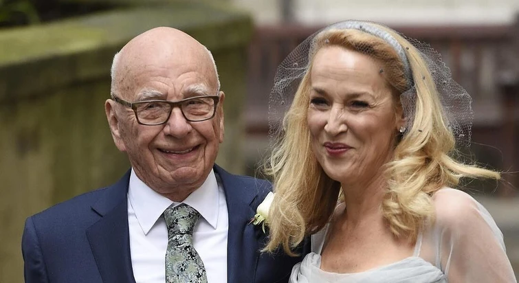 Rupert Murdoch la nuova fiamma AnnLesley Smith e lex moglie Jarry Hall 