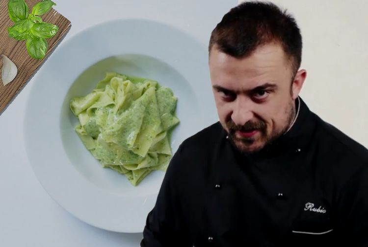 Le video ricette di Chef Rubio ecco come si preparano le Lasagne al pesto. Nella lingua dei segni