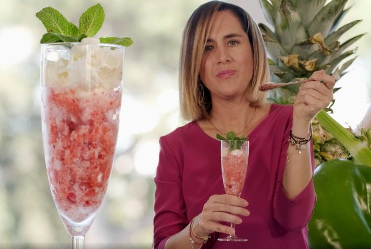 granita fragola cocco