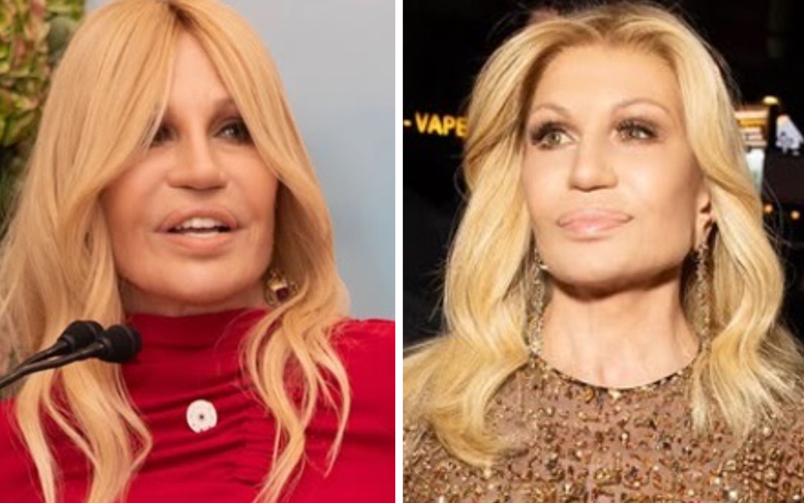 donatella versace oggi