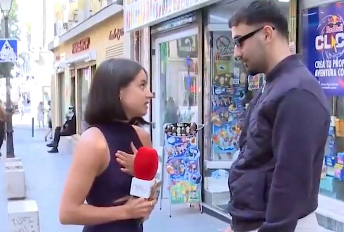 molesta giornalista in diretta: arrestato in Spagna