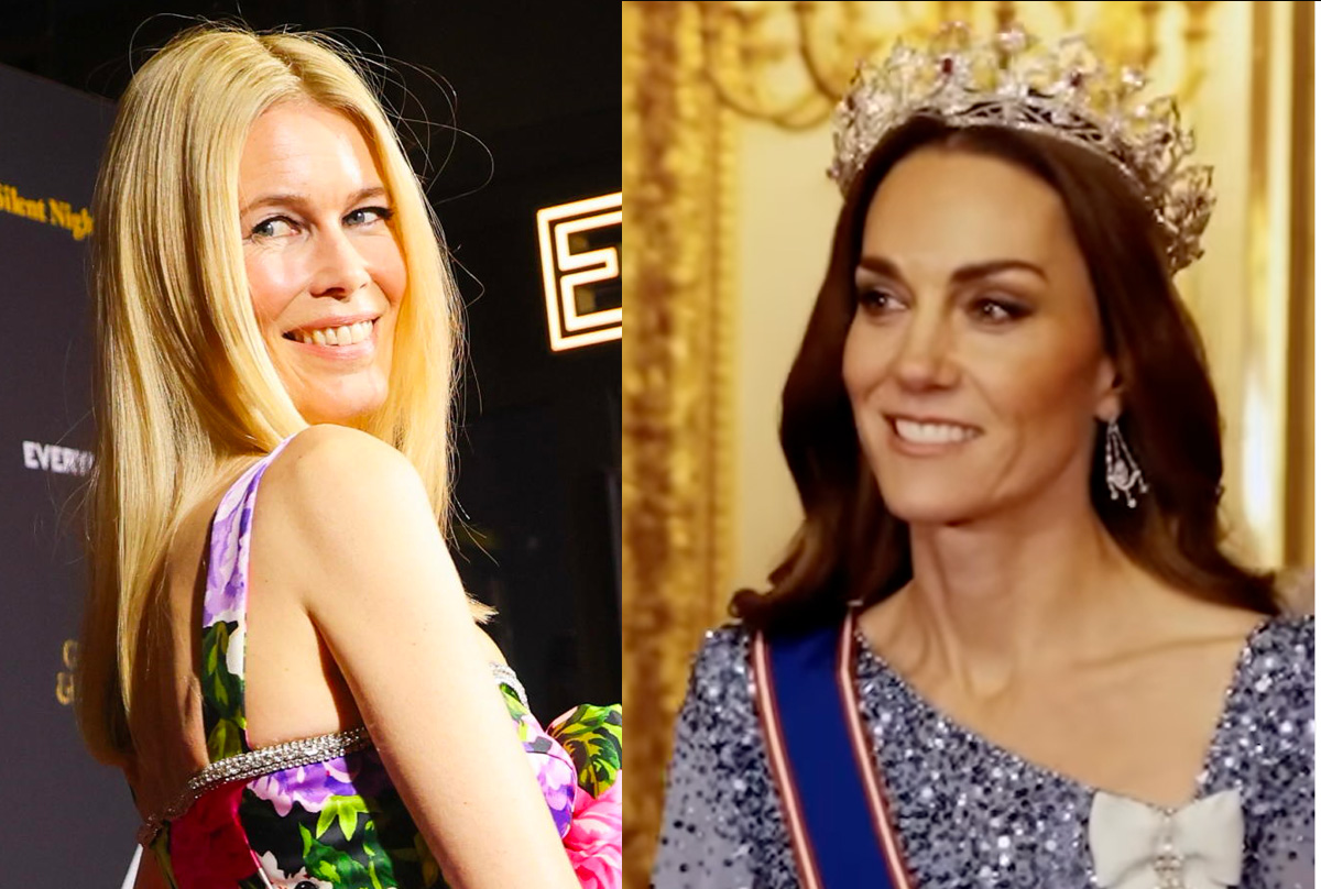 Alla cena di gala Claudia Schiffer è stata tenuta a distanza dal principe. La tiara di Kate William Alla cena di gala Claudia Schiffer è stata tenuta a distanza dal principe. La tiara di Kate William