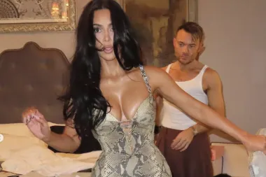 kim Kardashian al matrimonio di Bezos