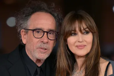 Monica Bellucci e Tim Burton - Ansa