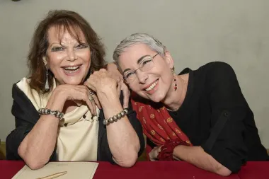 Claudia Cardinale e Ottavia Fusco (Ansa)