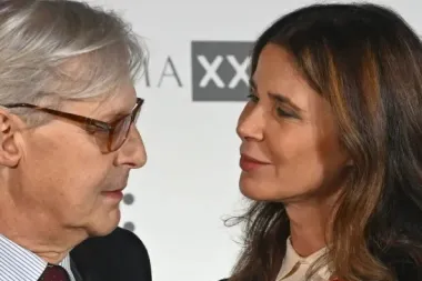 Vittorio Sgarbi e Sabrina Colle