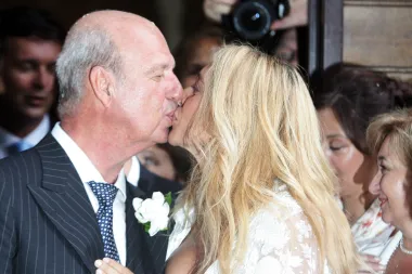 Mara Venier-Nicola Carraro-ansa