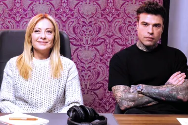 Fedez e Giorgia Meloni