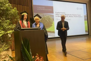 La Statale di Milano conferisce la laurea ad honorem a Ornella Vanoni
