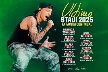 Parte il 29 giugno da Lignano Sabbiadoro il tour estivo negli stadi di Ultimo