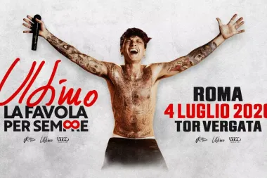 Ultimo annuncia il concerto “La favola per sempre” a luglio 2026 a Roma – Tor Vergata