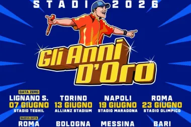 Max Pezzali raddoppia le date romane del suo tour, due concerti all’Olimpico