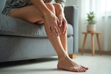 Gambe gonfie, esercizi e consigli.