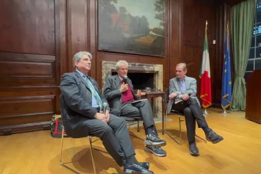 Alain Elkann presenta a New York il romanzo “Pound’s Silence”