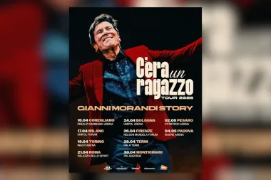 “C’era un Ragazzo – Gianni Morandi Story”, ecco la nuova tournée: dieci appuntamenti in tutta Italia