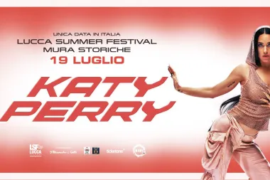 Katy Perry il 19 luglio 2026 al Lucca Summer Festival