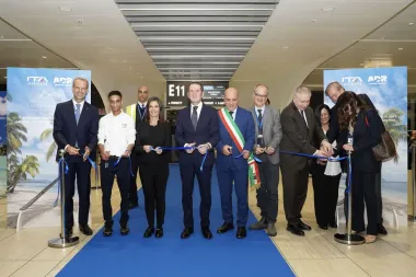 ITA Airways celebra il nuovo collegamento da Roma Fiumicino verso le Mauritius