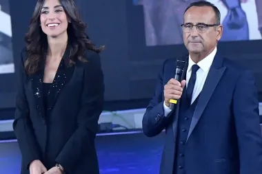 Sanremo 2026, Carlo Conti annuncia Giorgia Cardinaletti co-conduttrice della serata finale