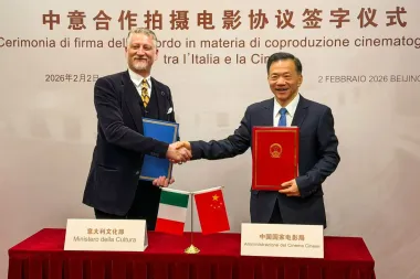 Cinema, Giuli firma a Pechino il nuovo accordo di coproduzione Italia-Cina