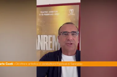 Sanremo, Conti "Tiziano Ferro super ospite prima serata"