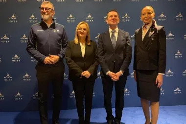 Ita Airways celebra le Olimpiadi invernali con lo showcasing Skyway a Milano