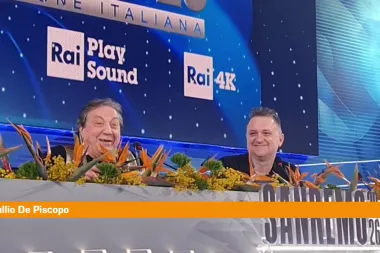 Sanremo, De Piscopo "'Andamento lento' nasce in un taxi"