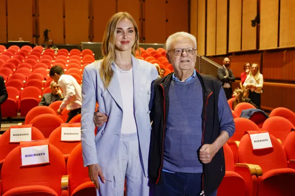 Chiara Ferragni all'iniziativa Codacons "Oltre il silenzio" - Ansa