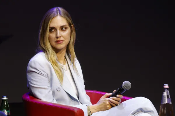 Chiara Ferragni all'iniziativa Codacons "Oltre il silenzio" - Ansa