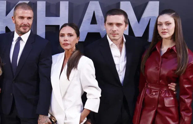 Beckham famiglia -ansa