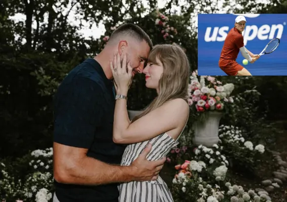 Taylor annuncia il suo matrimonio mentre Sinner è in campo (Ansa)