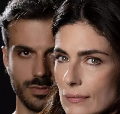 Anna Valle e Gianmarco Saurino (Ansa)