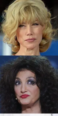 Nancy Brilli e Marcella Bella (Ansa)