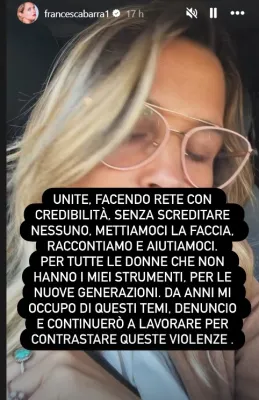 Francesca-barra-instagram storie