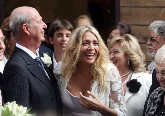 Mara Venier-Nicola Carraro-ansa