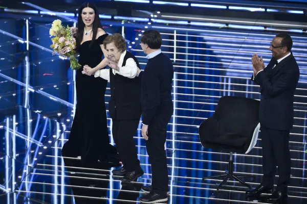 sanremo gianna pratesi ansa