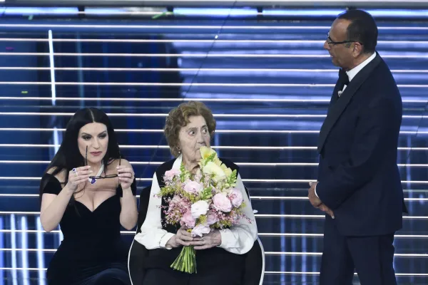 sanremo gianna pratesi ansa