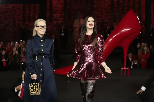 Anne Hathaway meryl streep-ansa