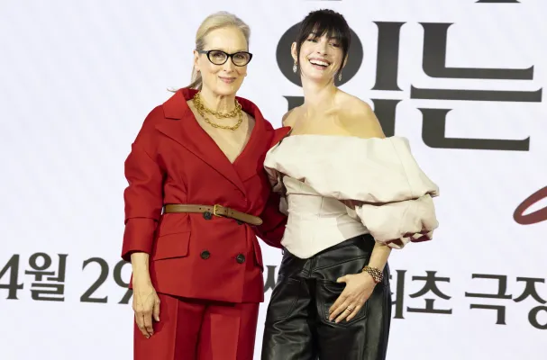 Anne Hathaway meryl streep-ansa