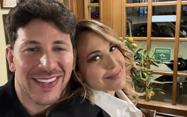 Barbara D'Urso e Pasquale La Rocca