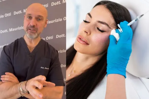  Il dott. Maurizio Otti, spiega il trattamento con Acido Polilattico