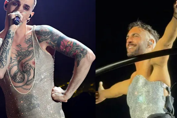 Marco mengoni e la polemica sul corsetto. Achille Lauro lo difende