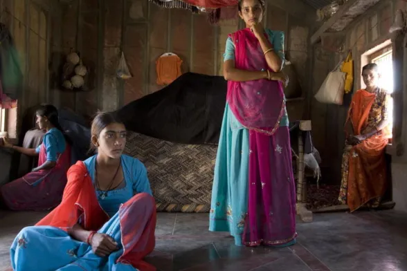 Spose bambine. Foto Ansa