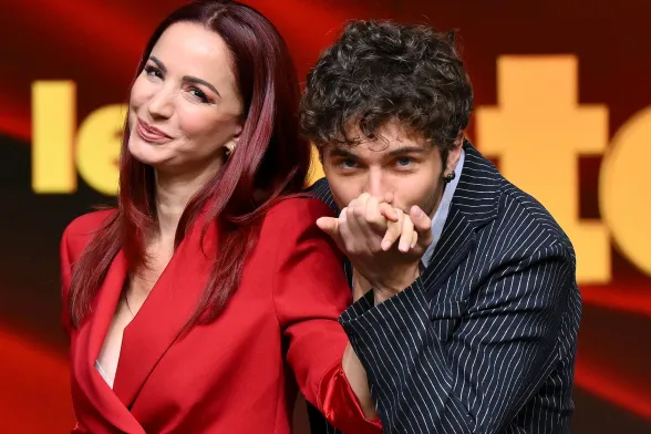 Andrea Delogu e Nikita Perotti 