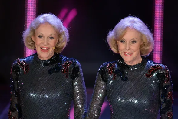 Le gemelle Kessler. Foto Ansa